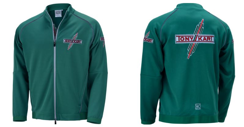 OTK Sudadera Zipper Verde Tony Kart