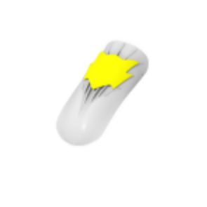 Kit nariz fairing Mini M9 2025 NEGRO + porta numero OTK