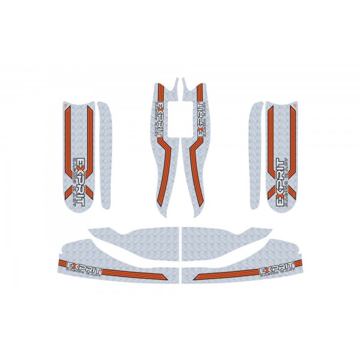 KIT DE CALCAS PARA KART M6 COMPLETO EXPRIT