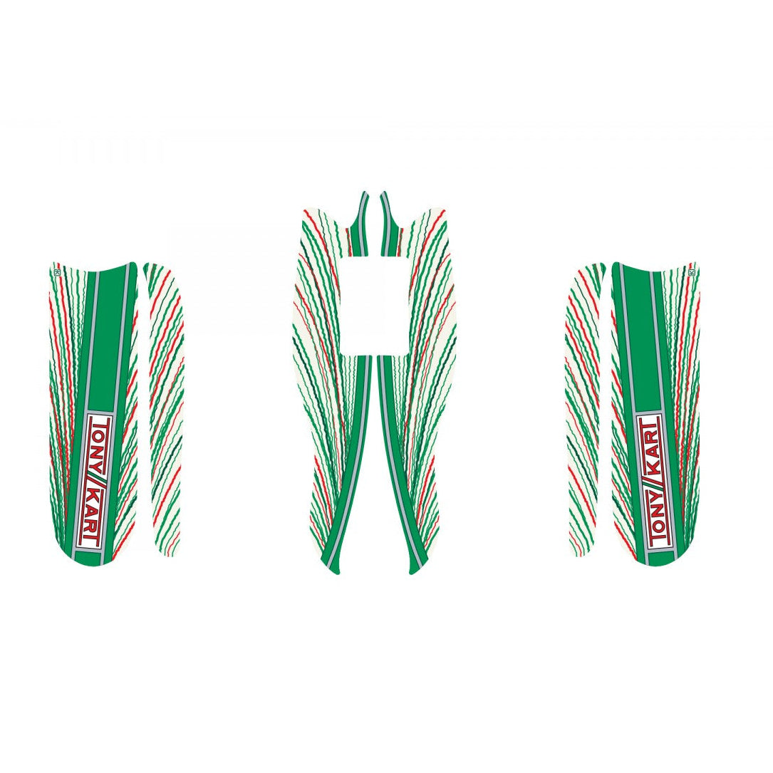CALCA LATERAL Y FAIRING RACER M7 M10 TONY KART