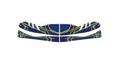 CALCA PONTON DELANTERO M11 OK KZ 2025 LANDO NORRIS OTK