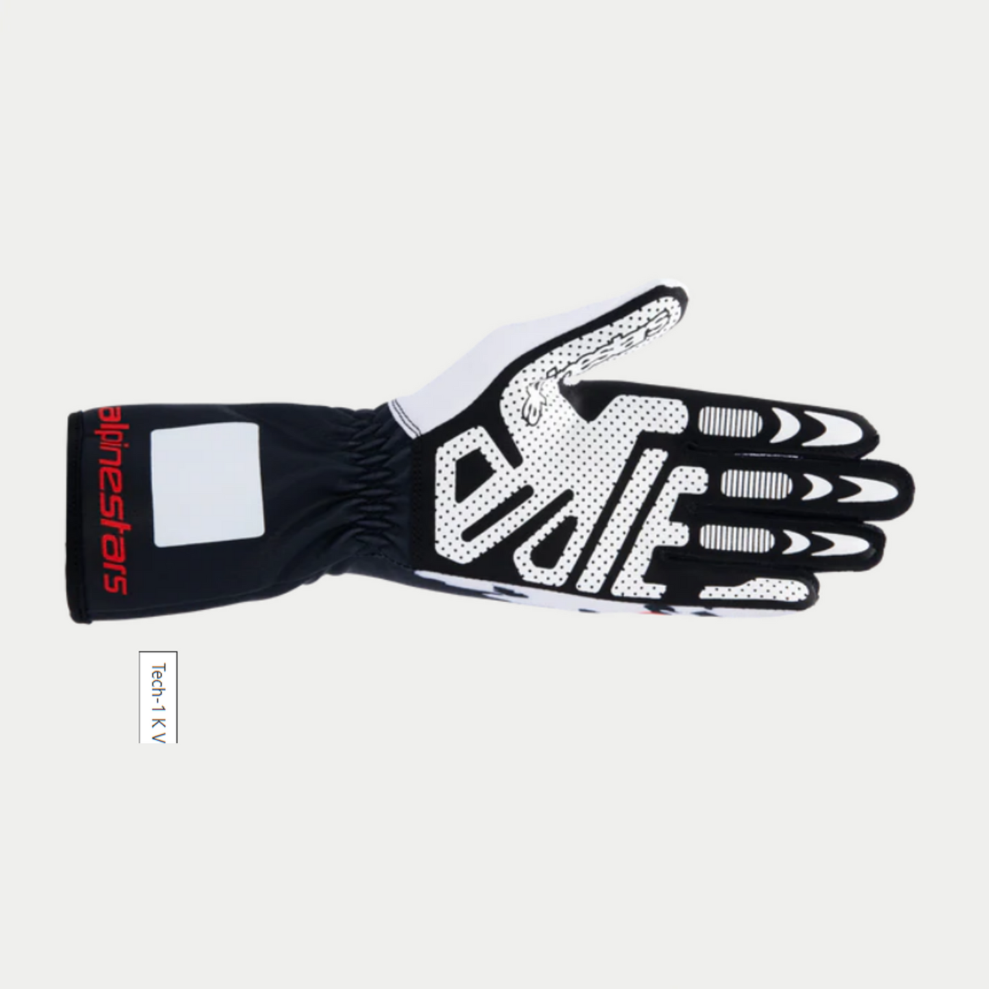 ALPINESTARS GUANTE TECH-1 K V3 NEG/BLA/ROJ 3551724