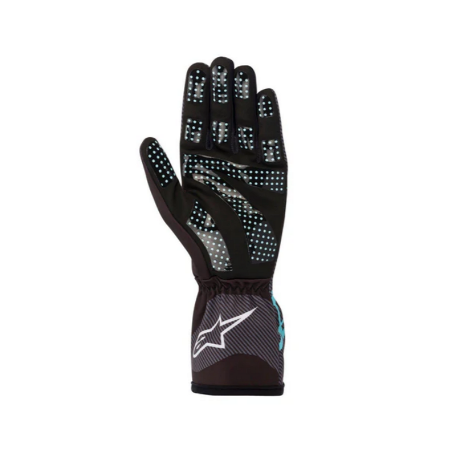 ALPINESTARS GUANTE TECH-1 RACE V2 CARBON/CIAN 1076