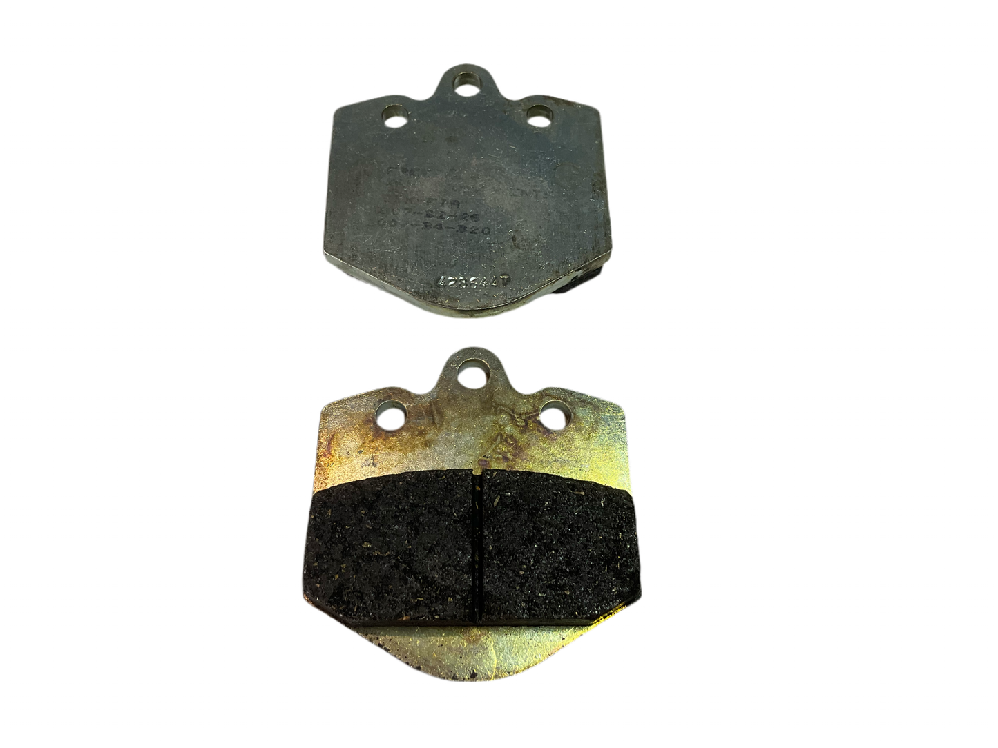 Par de Balatas 56x55 Birel Trasera Plateada