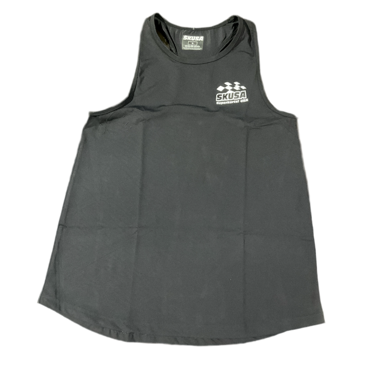SKUSA BLUSA NEGRA TIRANTES DAMA