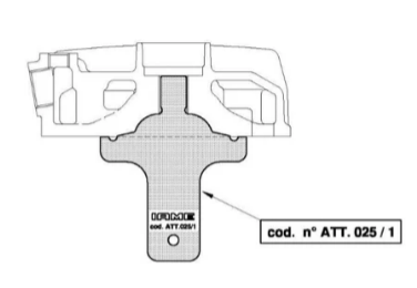 HERRAMIENTA PLANTILLA DE PERFIL DE CABEZA X30