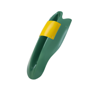 Kit NARIZ FAIRING RACER M7 verde + matrícula amarilla