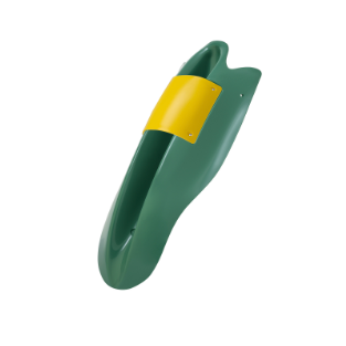 Kit NARIZ FAIRING RACER M7 verde + matrícula amarilla
