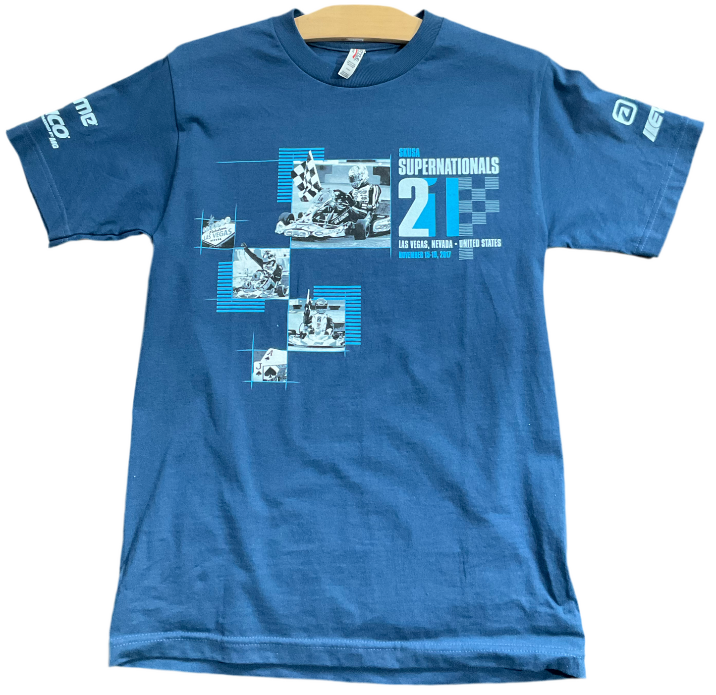 SKUSA PLAYERA AZUL SUPER NATIONALS 21