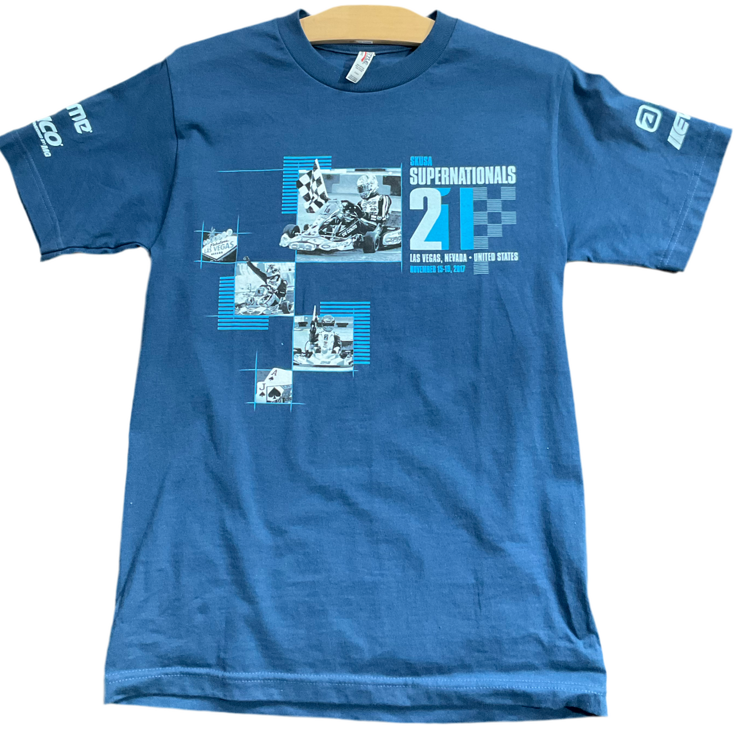 SKUSA PLAYERA AZUL SUPER NATIONALS 21