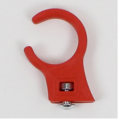 Soporte plastico para manguera de radiador color