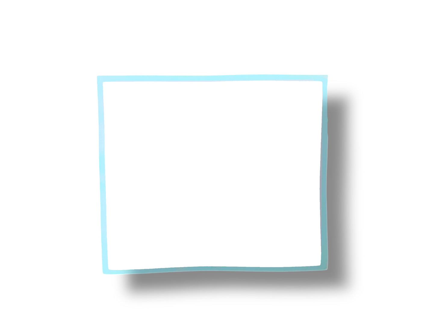 Calca de fondo blanco para número