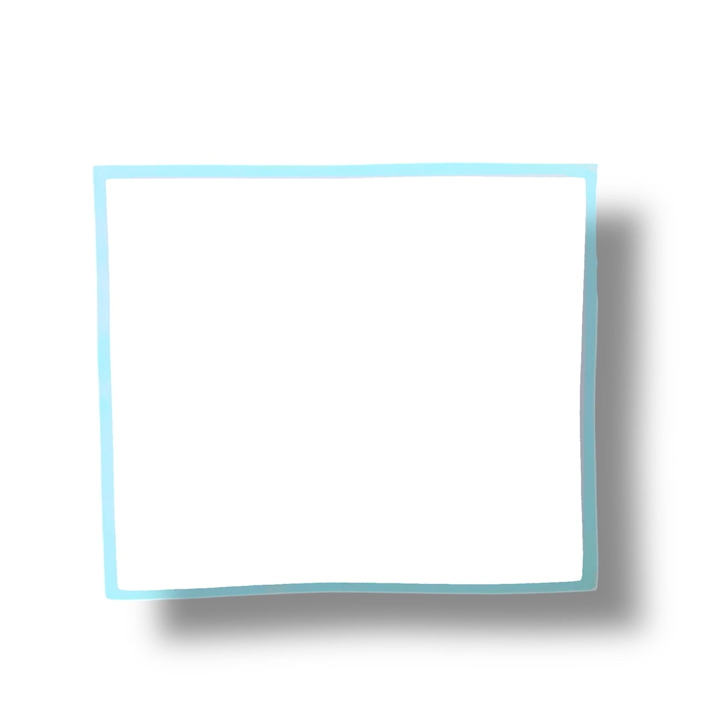 Calca de fondo blanco para número