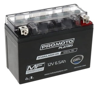 Bateria de motor preparada de gel