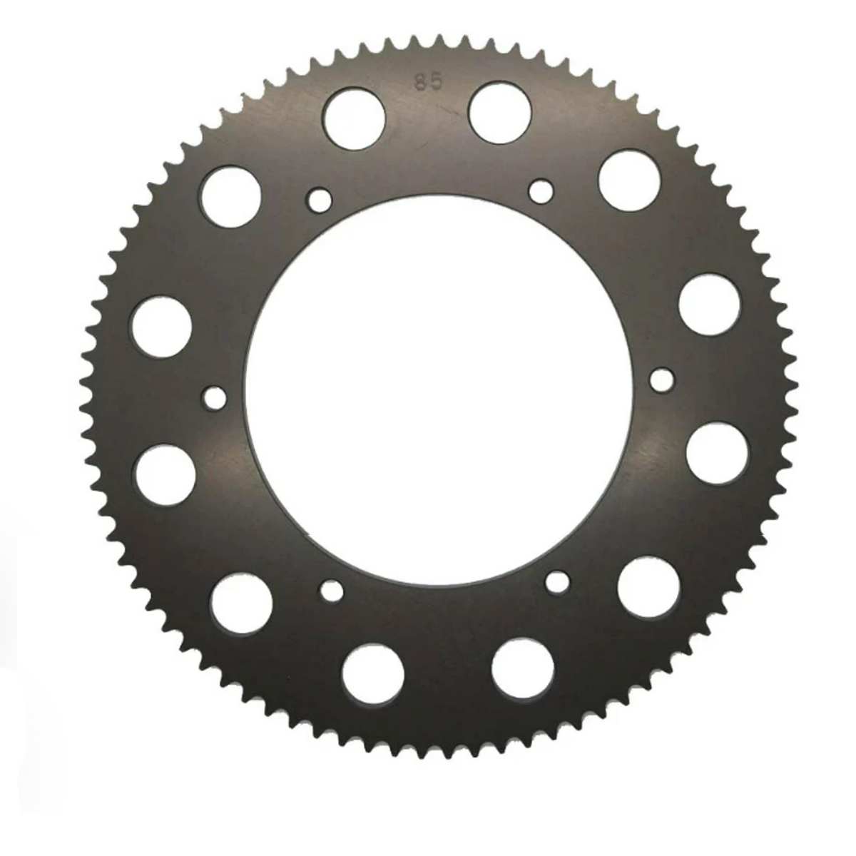 Sprocket Directo OK #219 Gris Anodizado Reforzado