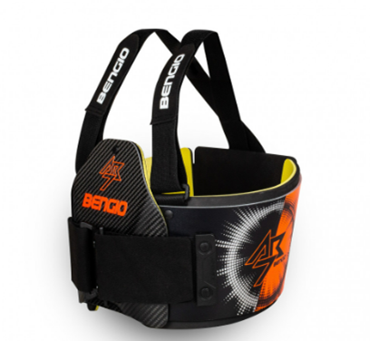 Costillera Bengio AB7 con pechera homologada CIK/FIA