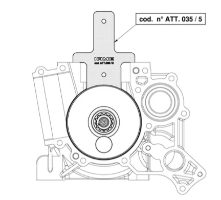HERRAMIENTA MEDIDOR DE LA ALTURA DE LA BASE DEL CILINDRO X30