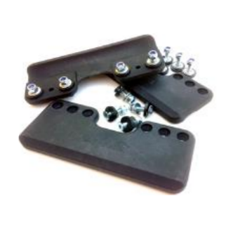 Skid plate plastico 1 pza protector inferior de chasis KM