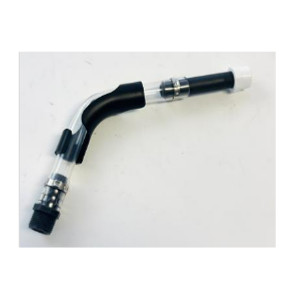 Manguera curva de bidon de gasolina