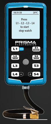 PRISMA PRESION DE LLANTA Y CRONOMETRO