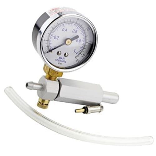 Herramienta Presión de carburador pop off gauge 0-15psi