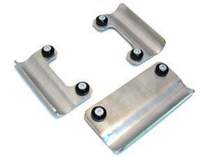 Skid plate de acero inoxidable set 3 pzas