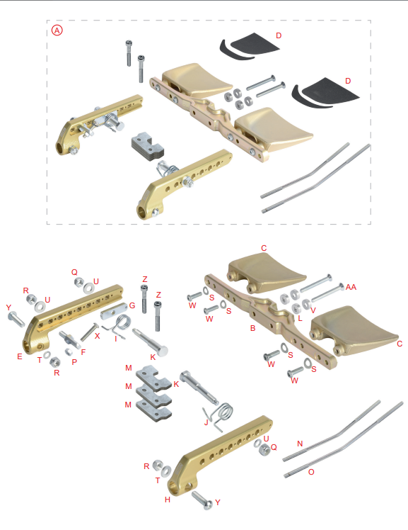 OTK PEDALERAS DE MINI CIK-FIA