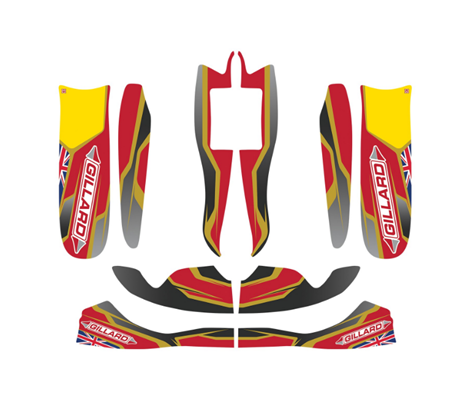 KIT DE CALCAS MINI M8 MK20 COMPLETO GILLARD OTK