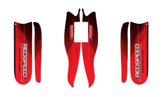 CALCA LATERAL Y FAIRING RACER M7 M10 REDSPEED