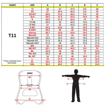 Asiento Tillet T11 Clear