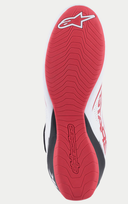 ALPINESTAR BOTA TECH-1 K V2 BLA/NEG/ROJ 2712022