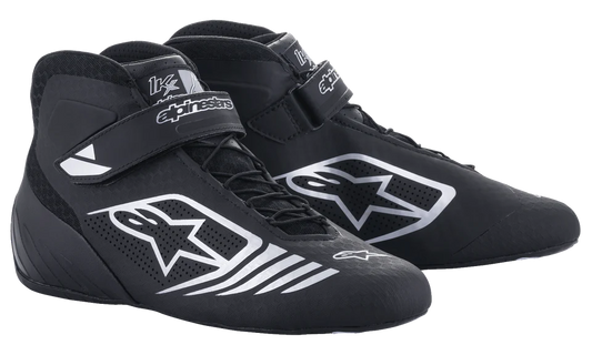 ALPINESTARS BOTA TECH-1 KX NEGRO/PLATA 2712118