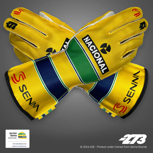 Minus 273 Guantes Ayrton Senna Amarillo