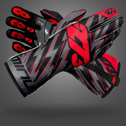 MINUS 273 Guantes BLITZ BLACK/RED/GREY