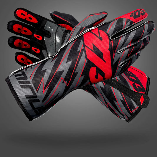MINUS 273 Guantes BLITZ BLACK/RED/GREY