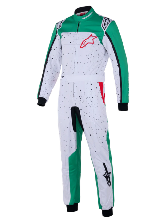ALPINESTAR NOMEX KMX-9 V3 GRAPHIC 6 INFANTIL 263 BLA/VER