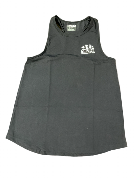 SKUSA BLUSA NEGRA TIRANTES DAMA