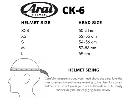 ARAI Casco CK6 Niño