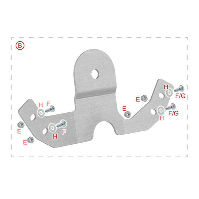 [B] Kit de soporte completo DAKTON - UNIPRO OTK