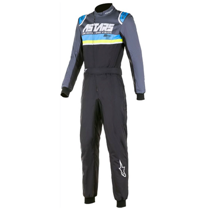 Alpinestars Nomex KMX-9 V3 GRAPHIC 4 NGO/TURQ/AMR FLUO