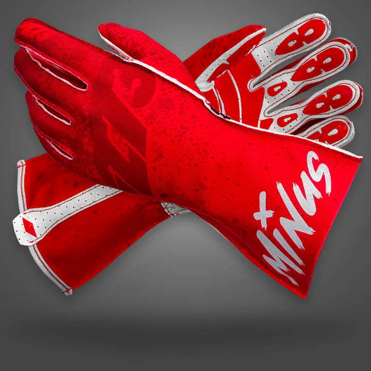 Minus 273 Guantes Drip EVO Rojo Flow / Rojo