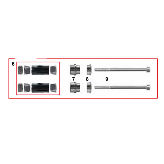 Kit expansor ponton trasero para D. 30 mm MAR