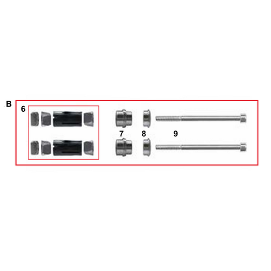 Kit expansor ponton trasero para D. 32 mm MAR
