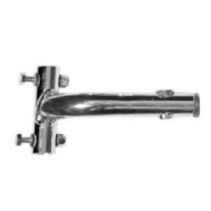 [1] Soporte de escape de motor IZQ freno compl.