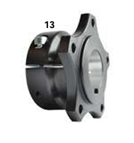 Hub disco freno trasero NA/V04 30 al.comp.