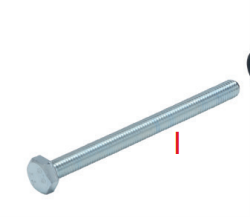 [I] TORNILLO DEFENSA TRASERA MINI 10 x 120 mm