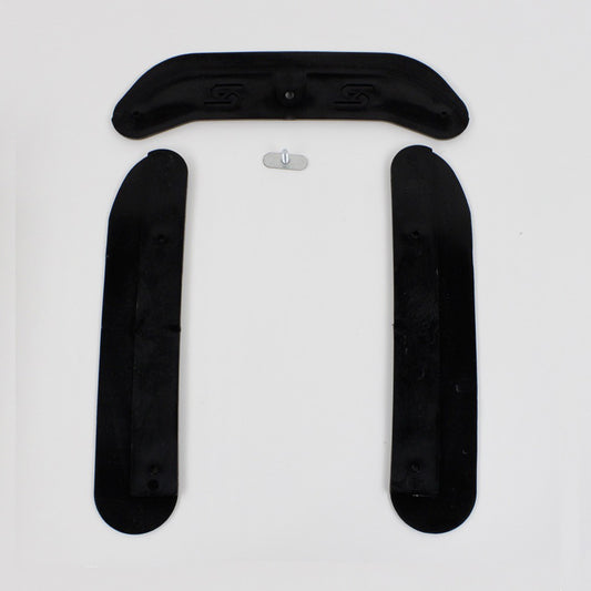 Skid plate plástico set 3 piezas plana