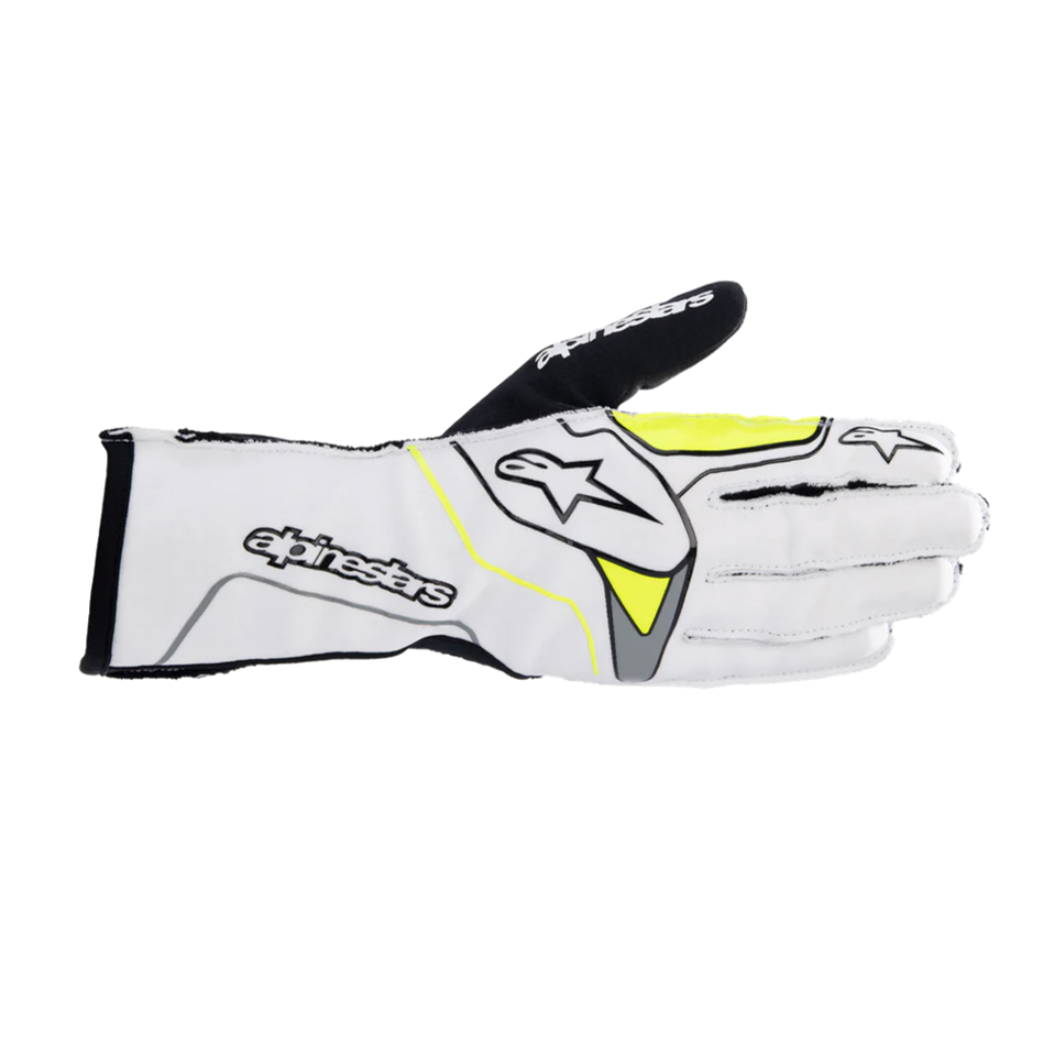 ALPINESTARS GUANTE TECH-1 KX V3 BCO/AM FLO 255