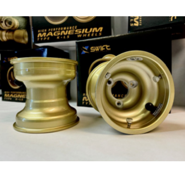 Par de Rines delanteros/traseros 130 mm MG 3 5/8 Swift K-LS