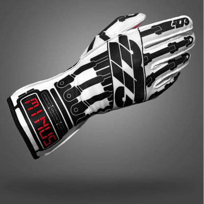 Minus 273 Guantes M273X SuperVillain Blanco / Negro